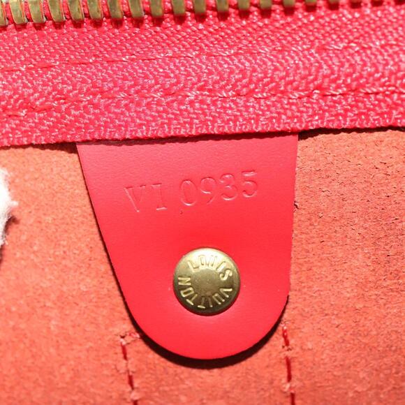 LOUIS VUITTON Epi Keepall 45 Boston Bag Red M42977 - Picture 12 of 16